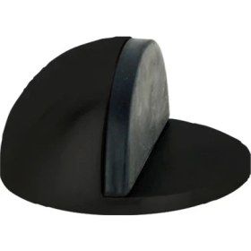 Resim Hafele Kapı Stoperi Zemine Yapıştırma Siyah 