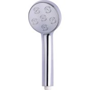 Resim Yapıtaşı Abs Krom Banyo Duş Başlığı-El Duşu-1fonksiyonlu 