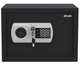 Resim Insafe ISNEKC25 Dijital Orta Boy Çelik Kasa - Para Kasası - Değerli Eşya ve Mücevher Kasası 