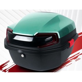 Resim GİZA MOTOR Motosiklet Çantası 33 Litre Metalik SU YEŞİLİ RENGİ - YENİ ÜRÜN - (Açıklamayı Okuyunuz) 