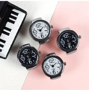 Resim Gaojunshop01 2 Sarı 2 Mor Yüksek Kaliteli Çift Parmak Saati Mini Elektronik Saat Hediye Diğer 