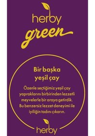 Resim Herby Şeftali ve Vanilya Yeşil Çay 3 x 18'li 