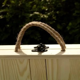 Resim Mena Rise Katlanır Kamp, Piknik ve Bahçe Masası 75X200 cm - Ham Renk 