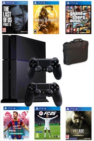 Resim Sony Playstation 4 Fat 1 TB yENİLENMİŞ Cihaz+ 2. Ps4 Kol +22 Dijital Oyun+Taşıma Çantası Hediy (Kırık ) 