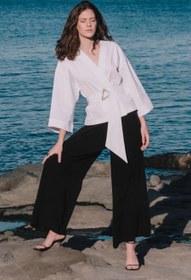 Resim Kimono Shirt White - S 
