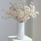 Resim 3 Adet Yapay Gypsophila Çiçeği - UV Dayanıklı Uzun Dalı, Gerçekçi Beyaz ve Pembe Sahte Çiçekler, Düğünler, Ev Dekoru, İç Mekan/Dış Mekan Kullanımı, Bebek Duşları, Anneler Günü için Bakım Gerektirmeyen Yapay Nefes Alıcı Çiçek 