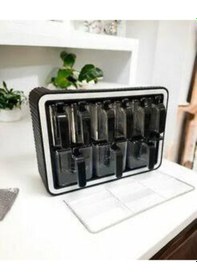 Resim Barones Baharatlık 9 Parça Gri - Beyaz 