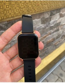 Resim ÇENÇEN Unisex Mavi Dijital Tuşlu Silikon Kordon Çift Kombin Sevgili Kol Saatleri 