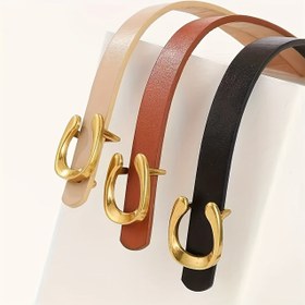 Resim 3 adet Kadın Kemer Seti Alaşım Tokalarla - Çeşitli, Tüm Mevsimler İçin Tarz - Kot, Elbise, Kazak ve Daha Fazlası İçin Rahatdan Parti Modası, Düğün, Parti Kıyafeti|Şık Bel Kemer|Dayanıklı Kemer Seti 