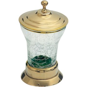 Resim Ottoman Setüstü Pamukluk C Cam 7140 - PVD Gold 