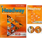 Resim Oxford New Headway Pre-ıntermediate 4ed Iton Sb+wb+dvd 