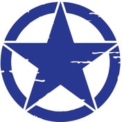 Resim Eskitilmiş Desenli Yıldız Mini Sticker Etiket Modeli 