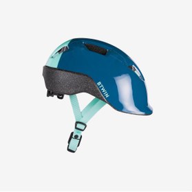 Resim Decathlon Btwin 500 Çocuk Bisiklet Kaskı Mavi 