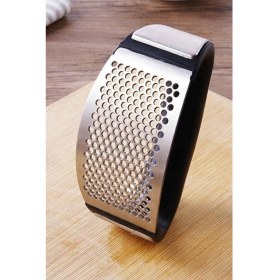 Resim Yeni Sarımsak Ezici Paslanmaz Çelik Garlic Press Midastech 