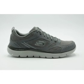 Resim Skechers 52812-CHAR Summits Erkek Gri Spor Ayakkabı | Orijinal 