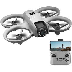 Resim Ulu Pazarlama Işıklı Mini Drone Çift Batarya ve Yedek Pervane Setli 