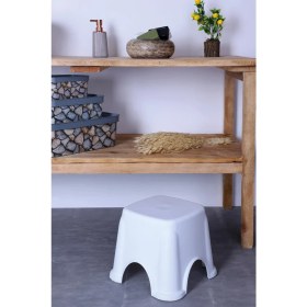 Resim Tuffex Strong Banyo Taburesi Plastik Banyo Taburesi 