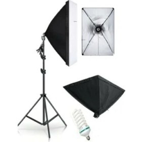 Resim Soligor Softbox Sabit Işık 50X70CM Lambalı 