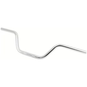 Resim Hightower 7/8" Alüminyum Motosiklet Gidon: Hafif Drag Direksiyon, Yüksek Mukavemetli Gümüş Renk 