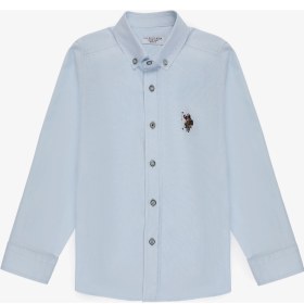 Resim U.s. Polo Assn. Erkek Çocuk Açık Mavi Gömlek Basic 50320232-VR003 