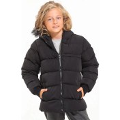 Resim Slazenger CALISTO Unisex Çocuk Mont & Kaban Siyah 