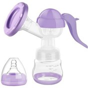 Resim Bosphorusboutique Tıkla Tek Taşınabilir, Tasarım, Sessiz Reflü Pp/silikon, Pompası, Önleyici, Mor/şeffaf Ml, Manuel Kilit, Kademeli Göğüs Ayar, 2 150 Cz 