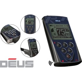 Resim Xp Deus Ana Kontrol Ünitesi 22 cm Hf Başlık ile Metal Dedektörü 