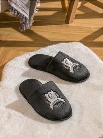 Resim LC Waikiki LCW STEPS Nakışlı Erkek Ev Terliği (W5) 