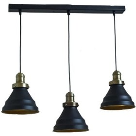 Resim Rys Retro Metal Siyah 3 Lü Masa Üstü Sıralı Dekoratif Rustik Sark 