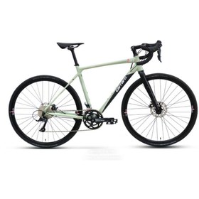 Resim Carraro Gravel Ar2 Sora 28 Jant 23'' 58cm ( Xl ) Kadro 18 Vites Gravel Bisiklet - Adaçayı / Siyah Beyaz 