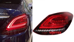 Resim Mercedes W205 Sağ Stop Lambası 2019 Sonrası Uyumlu 