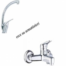 Resim Banyo + Kuğu Eviye Bataryası 