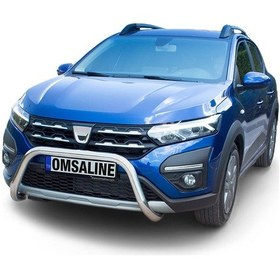 Resim Dacia Sandero 3 Stepway Pars Ön Koruma Çap:60 Krom 2020 Ve Sonras 