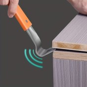 Resim IMBOT Paslanmaz Çelik Pry Bar, Pratik Kaldırma Kazıyıcı, Ev Yenileme ve Çivilerin, Ahşap Kapılar, Dolapların Kurulumu için Çok Fonksiyonlu Düz Pry Bar 