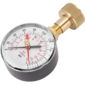 Resim Tenfowee Demir-alüminyum Kombinasyonlu Su Basınç Ölçerü, 0-200psi/0-14bar Aralığı, 3/4" Dişli Bağlantı, Hassas Göstergeli, Geniş Kullanim Alanli Ts-60-200psı 