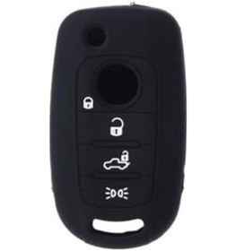 Resim Yeni Ürün ! Fiat Egea Uyumlu - Fiat 500X Silikon Anahtar Kılıfı Kabı (448614793) 