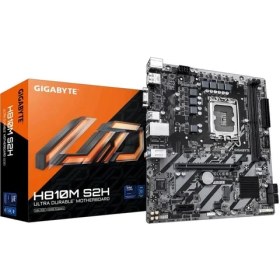 Resim Gıgabyte H810M S2H Intel H810M Soket 1851 Ddr5 6400MHZ(OC) M.2 Anakart 