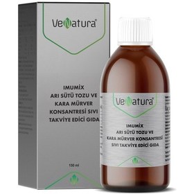 Resim Venatura Imumix Arı Sütü Tozu Ve Kara Mürver Takviye Edici Gıda 150 ML 
