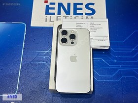 Resim Apple iPhone 15 Pro İkinci El TR | 128 GB | Beyaz 