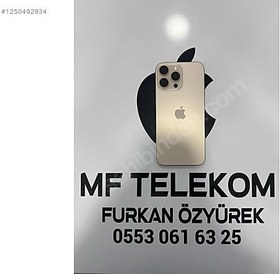 Resim Apple iPhone 16 Pro Max İkinci El YD | 256 GB | Çöl Titanyum 