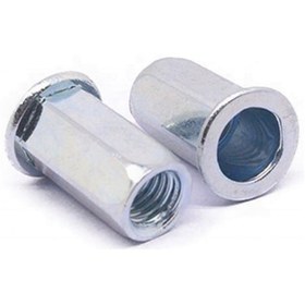 Resim Somun Perçin Altı Köşe Flanşlı Çelik M6 