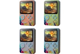 Resim Aydogan's Game Box Mini 500 Adet Retro Oyun Taşınabilir Oyun Konsolu 