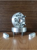 Resim Hdf - Honda Cıvıc İes 4x100 1,5 Cm Spacer 2 Adet + Bijon Seti 