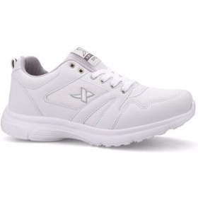 Resim XStep 020 Beyaz Ortopedik Rahat Ve Hafif Taban Nefes Alabilen Yazlık Erkek Anorak Spor Ayakkabı 