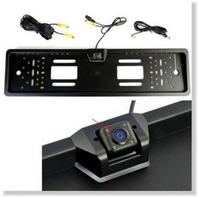 Resim Lux Plakalık Geri Görüş Kamerası Gece Görüş 4 Ledli Klavuz Çizgil 