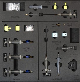 Resim Unıor Set1-2600bk Profesyenel Hidrolik Fren Yağı Bakım Kiti 