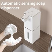Resim Dört Hız Ayarlı Otomatik Dispenser, 380ml Ekstra Büyük Kapasite, Eller Serbest Sıkma Gerektirmeyen Sıvı Dağıtım, Siyah ve Beyaz Renklerde Mevcut 