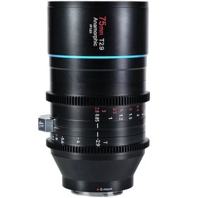 Resim Sirui 75mm T2.9 1.6X Full Frame Anamorphic Lens (Sony E) 