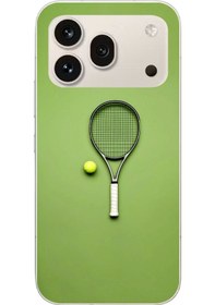 Resim Honor 600 Pro Uyumlu Tenis Raketi Baskılı Silikon Kılıf Renkli 