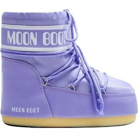 Resim Mb Icon Nylon Kadın Kısa Kar Botu-1480 Mor 